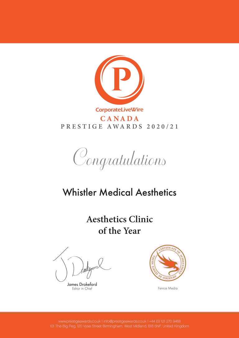 AWARD CERTIFICATE PRESTIGE